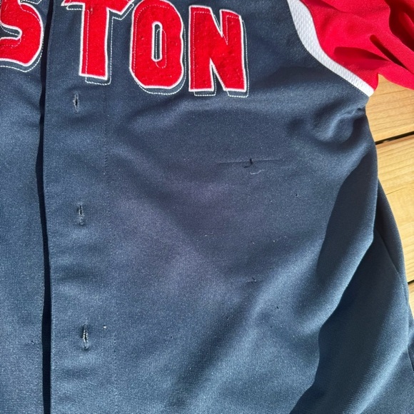 Vintage MLB Boston Red Sox Jersey Size L - Picture 3 of 6